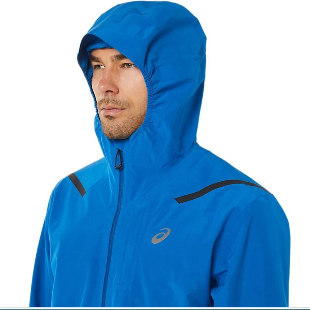 ASICS Men's Accelerate Waterproof Jacket Rain coat lightweight